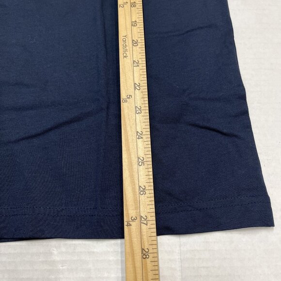 Diesel TShirt Mens L T Diegor K47 Midnight Blue Logo Short Sleeve Casual - Picture 9 of 10